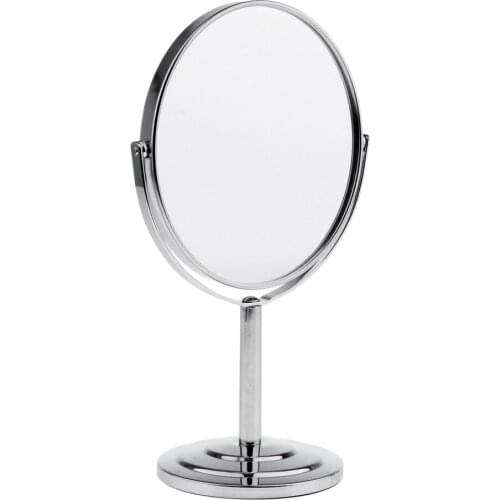 Cosmetic Makeup Mirror Double-Sided Styling on Stable Foot for