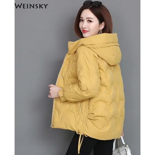 Autumn And Winter High Quality Coat Warm Women Jacket Down Cotton Padded Jacket New Fashion Female Outwear Parkas
