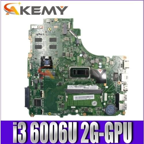 Mainboard For Lenovo V310-15ISK V310-15IKB V510-15IKB laptop motherboard DA0LV6MB6F0 with CPU i3 6006U RAM 4G GPU 2G 100% test