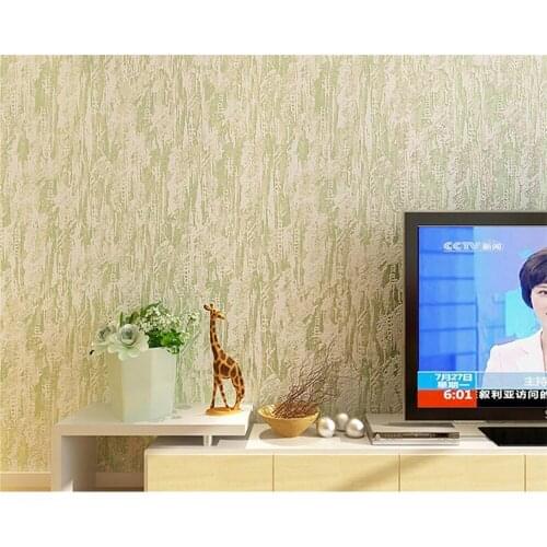 Beibehang New plain nonwovens 3D wallpaper solid color modern living room bedroom TV background decorative 10 m wallpaper roll