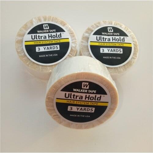 Wholesale 10 Rolls 3 Yards White Ultra Hold Support Wig Tape Double Sided Waterproof Adhesive Tape For Tape Toupee/Lace Wig