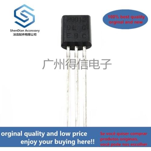 50pcs 100% orginal new H9012 9012 TO-92 PNP SILICON TRANSISTOR real photo