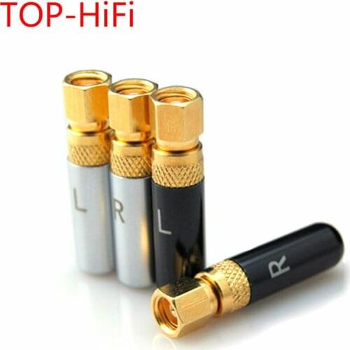 TOP-HiFi 2pair/lot HE400 HE5 HE6 HE300 HE560 HE4 HE500 HE600 Headphone Plug DIY Parts Earphone Accessories