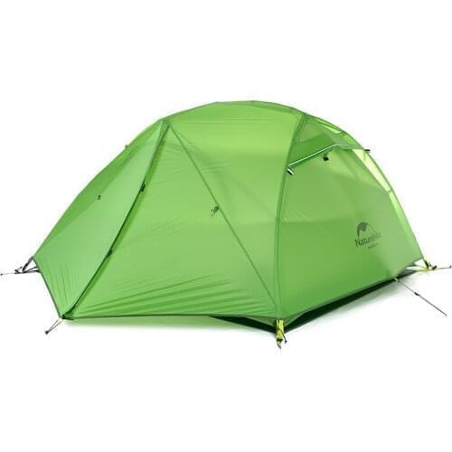Cirrus Ultralight Tent 2 Person 20D Nylon with Silicon Coated Camping Tent with free Mat NH17T0071-T