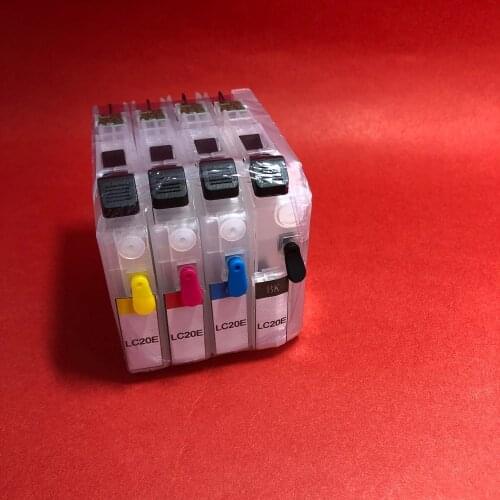YOTAT Empty refillable Ink Cartridge LC20E for Brother MFC-J5920DW MFC-J985DW MFC-J985DW XL printer
