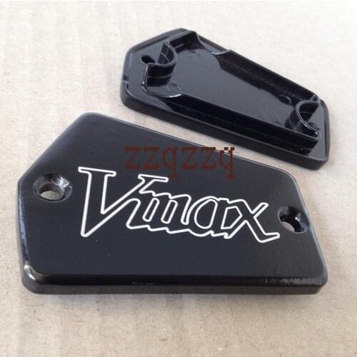 Motorcycle parts Billet Fluid Reservoir Cap for Yama V Max Vmax 1200 Carbon 1985-2007 BLACK