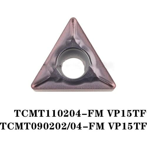 100% Original TCMT TCMT090202 FM VP15TF TCMT110204 FM 10pcs CNC lathe Insertion Carbide Insert Imported From Japan Quality