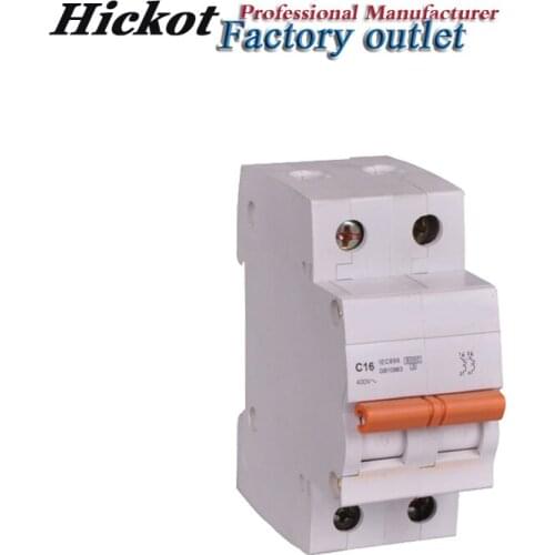 2A4A6A10A16A20A25A32A40A50A63A Miniature Circuit Breaker MCB