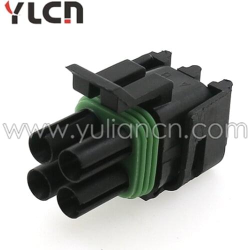 Free Shipping hight quality 10 Sets 4 pin female auto connector 12015798