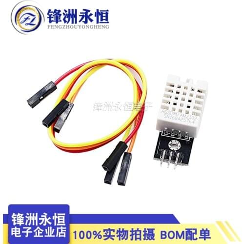 DHT22 Digital Temperature and Humidity Sensor AM2302 Module+PCB with Cable