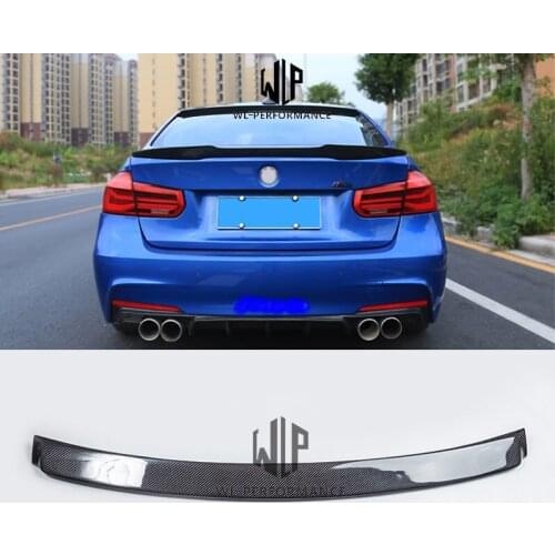 E90 3 Series H Style Rear Wings High Quality Carbon Fiber Auto Car Rear Spoiler For BMW E9 Car Body Kit 05-08