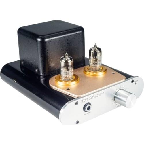 Little Dot MK 3+, 6C4 tube gallstone headphone amplifier, frequency response 5Hz-100KHz (-1dB), distortion: 0.001