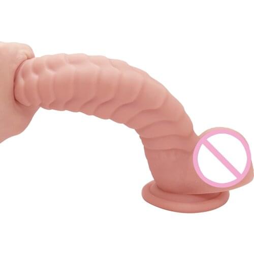 Medical Silicone Huge Realistic Dildos with Suction Cup for Women Masturbation Soft Big Penis Skin Feeling Large Phallus Sex Toy