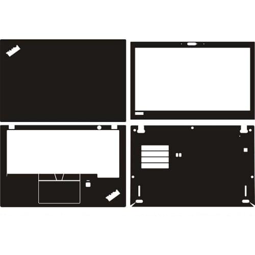 Carbon fiber Laptop Sticker Skin Decal Cover Protector for Lenovo ThinkPad x280 12.5" nontouchscreen 2018