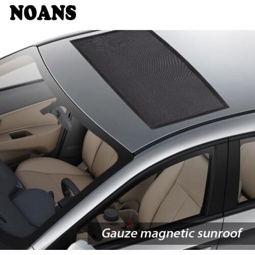 NOANS Car Sun Visor Mesh Mosquito Dust Protection Sunroof Window Cover For BMW E46 E39 E90 E60 Toyota Corolla Nissan Qashqai J11