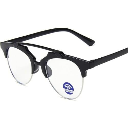 New Fashion Kids Round Blue Light Blocking Glasses Silica Gel Frame Custom Prescription Glasses Available For Boy Girl