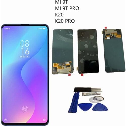Original Oled For Xiao Mi 9t/9t pro Redmi k20/k20pro Lcd Display Touch Screen Digitizer Assembly Replacement With mi 9t/k20