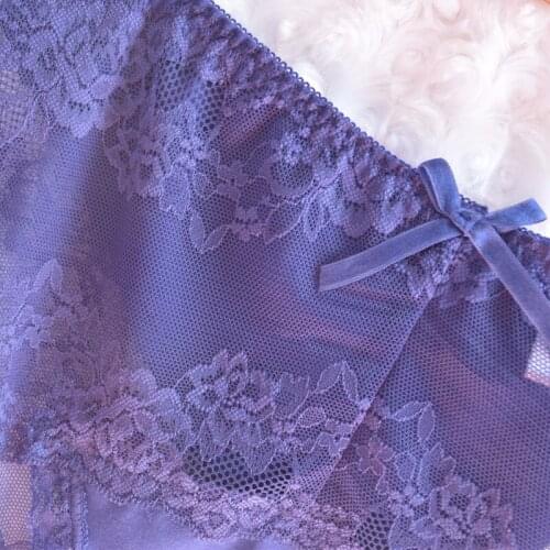 3pcs/pack Lace Underwear Ladies Panties Lingerie Seamless Brief Women Sleepwear Briefs Female Underwear Thong Solid Briefs