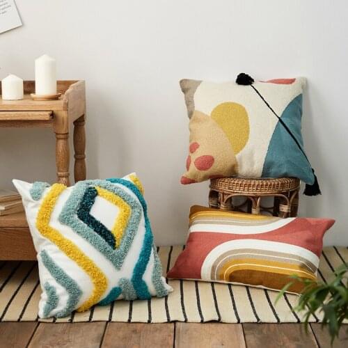 Home Decoration Cushion Cover Tufted Pillowcase 45x45cm Pillowcase/30x50cm Pillowcase Sofa Bed Hug Pillowcase