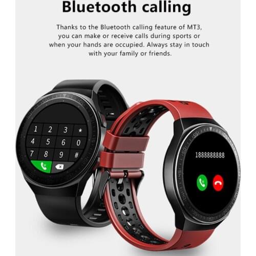 Smart Watch Men Full Touch ram 8G Recording MP3 player Smartwatch Women Heart rate fitness watch for Android IOS Huawei PK gt 2e