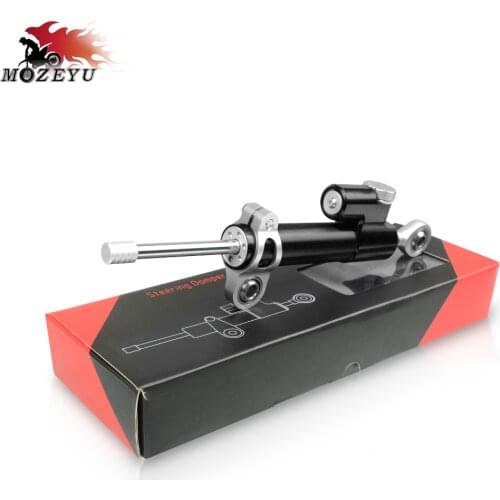 Motorcycle Universal Stabilizer Damper Complete Steering Mounting Bracket for KAWASAKI 250SL ZX6R VERSYS1000 Versys650 Z250 J300