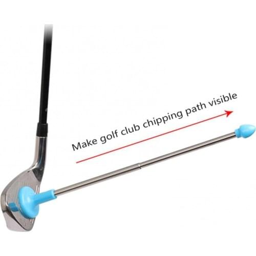 1 pc golf direction indicator, practice auxiliary cutting stick indicator, correct swing club aiming direction, training aid