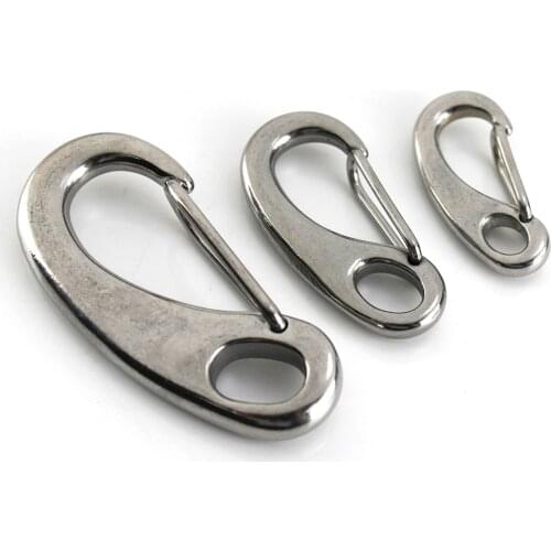 1pcs Solid Steel Lobster Trigger Swivel Eye Snap Hook High Quality Leather Craft Bag Strap Belt Hook Clasp Heavy-duty Pet Leash