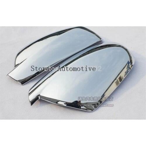 For PEUGEOT 307 2007 --2009 2010 2011 2012 rearview mirror cover Chrome mirror cover sticker 2 piecesper set
