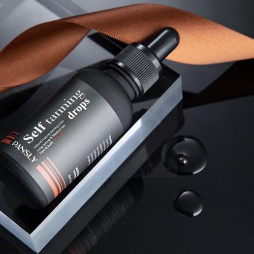 30ml Body Self Tanners Cream Tanning Drops For Bronzer Face Solarium Care Makeup Skin Block Nourishing Sun Liquid Z5Y8