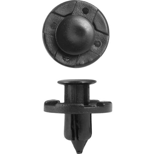 30pcs Fastener Clips Car Plastic Rivet Fastener Mud Flaps Bumper Fender Push Clips For Nissan Auto Fastener Clip Automobiles