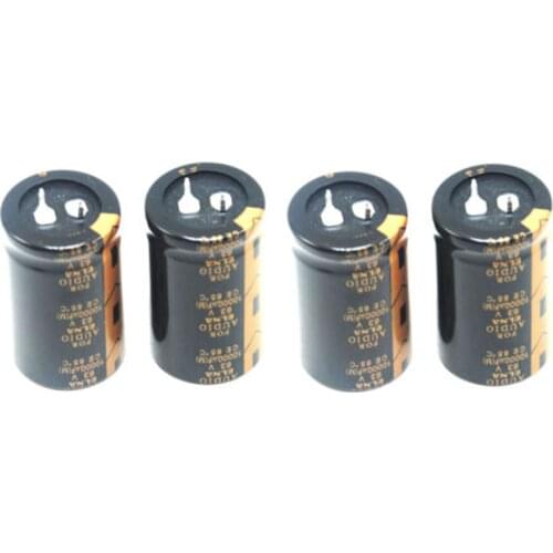 4pcs ELNA 10000uF 63V Hi-Fi Electrolytic Capacitor FOR AUDIO AMP Amplifier Board