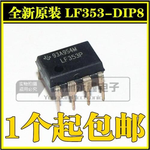 5/PC NEW Brand New & Original Lf353p Lf353 Dip-8 Direct Plug Power Operational Amplifier Can Be Directly Photographed