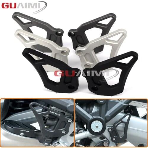 For BMW R1200GS LC Adventure 2013 2014 2015 2016 R1200 GS Motorcycle CNC Foot rest Foot Pegs Heel Plates Guard Protector
