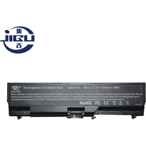 JIGU Laptop Battery FRU 42T4851 45N1007 For Lenovo 42T4739 42T4752 42T4765 42T4755 For THINKPAD T530 T410I L410 42T4851 42T4912