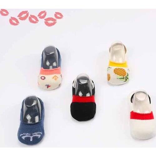 Super Cute Cartoon Design Cotton Baby Socks Spring Summer Autumn Baby Accessaries Infant Boys Girls Anti-slip socks