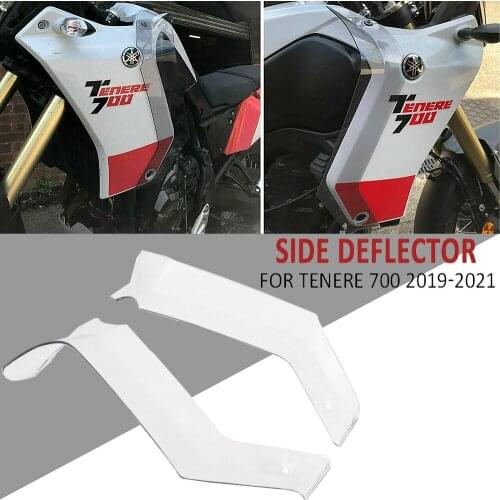 NEW TENERE700 Side Deflector Motorcycle Accessories Windshield Front Wind Deflector For Yamaha Tenere 700 2019 2020 2021