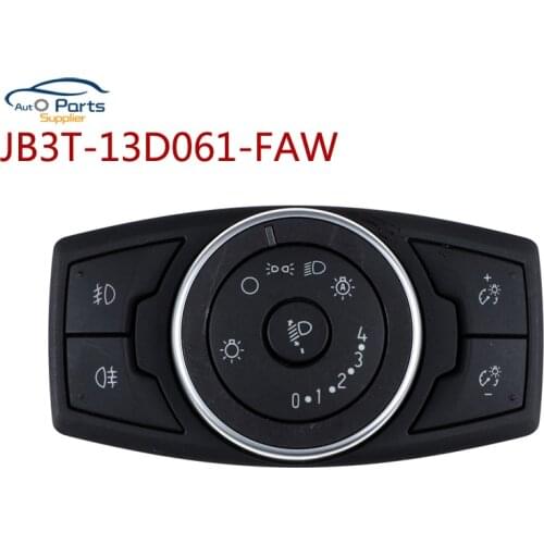New JB3T-13D061-FAW Headlight Fog Light Lamp Control Switch Module Button For Ford JB3T13D061FAW