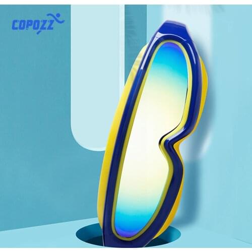 COPOZZ Professional Swimming Goggles For Children Kids UV anti-fog Waterproof Adjustable swim Glasses Pool swim eyewear