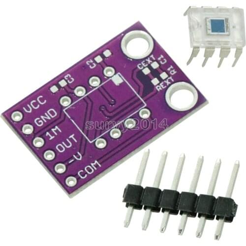 OPT101 Analog Light Sensor Module Photosensitive Optical Light Intensity Detection Module Photoreceptor Photodiode