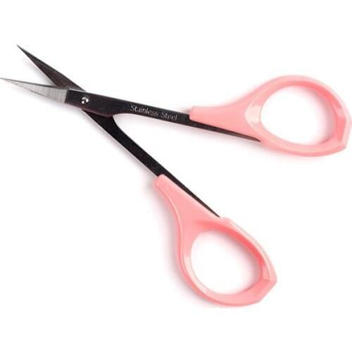 Star Colors Professional High Quality Eyebrow Eyelash Scissors Straight or angle Eyelash Extension Tool Eyebrow Trimmer