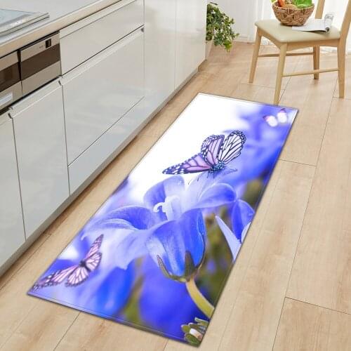 Modern Kitchen Mat Entrance Door Mat Home Living Room Bedroom Childrens Carpet 3D Pattern Printing Corridor Carpet