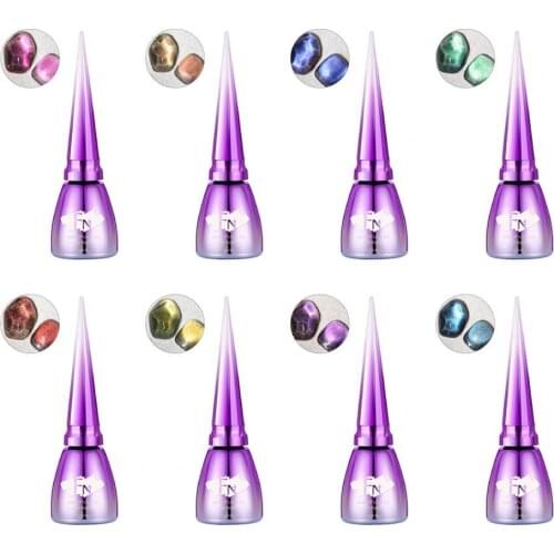 15ml Nail Auroras Glue Reflective Galactic Effect Nail Polish Gel Nail Art UV Magnet Nail Polish Glue for Salon