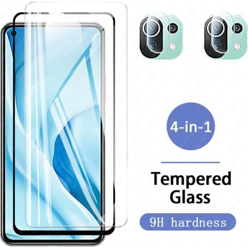 Tempered Protective Safty Glass For xiaomi 11 lite 5G xiomi xiami xiao mi 11lite 11 MI11LITE light Screen Protectors camera lens