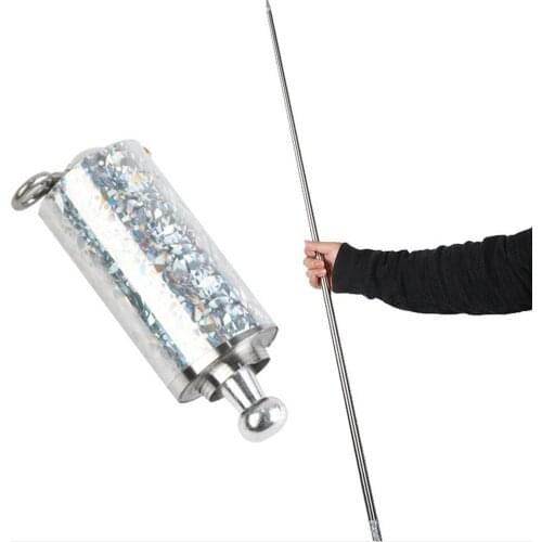 1.3/1.5m Magic Wand Sticks Funny Pocket Trick Prop Toy Professional Stage Lightweight Stainless Steel Telescopic Appearing Cane