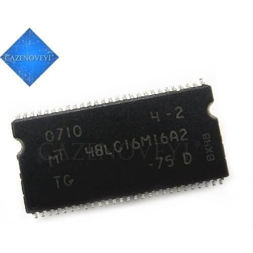 1pcs/lot MT48LC16M16A2TG-75D MT48LC16M16A2P-75D MT48LC16M16A2-75D MT48LC16M16A2P MT48LC16M16A2 48LC16M16A2 TSOP-54 In Stock