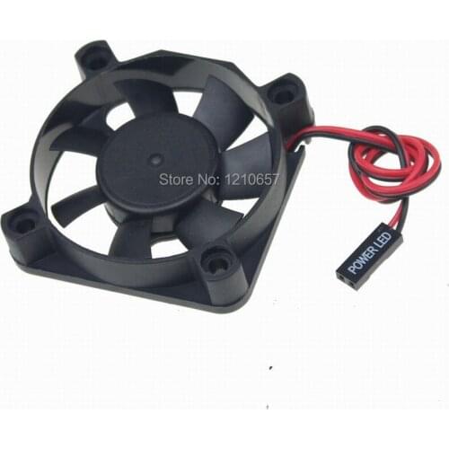 20 Pieces LOT Gdstime DC 50mm x 10mm Dupont 2Pin 5V Cooling Fan Blow Radial Hot End Extruder