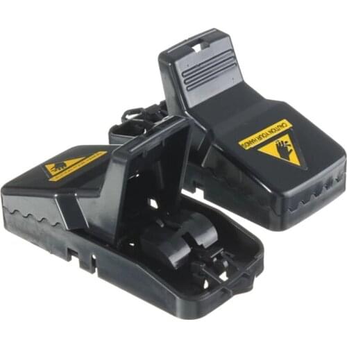 2x Mouse Trap Mouse Finger Live Trap Rat trap Black
