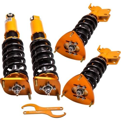 4pcs Coilovers Shock Strut Kits For Subaru Impreza WRX Sti Wagon Sedan 2008-2013 Adjustable Damper