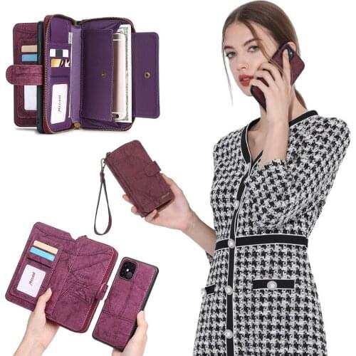 Leather Flip 11 12PRO MAX SE 2020 11PRO MAX 7 8 XS XR X Cover For iPhone 11PRO Case 10 7 8 SE 2020 Lanyard Wallet Magnet Case