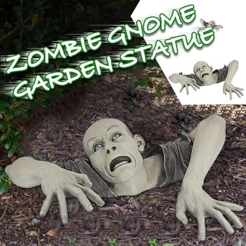 Garden Sculpture Decoration Zombie Of Montclaire Moors Statue Garden Terror Lifelike Statue Ornament For Decorating De Jardin
